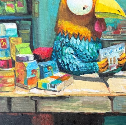 Sales champion 20cm*30cm Oil Painting