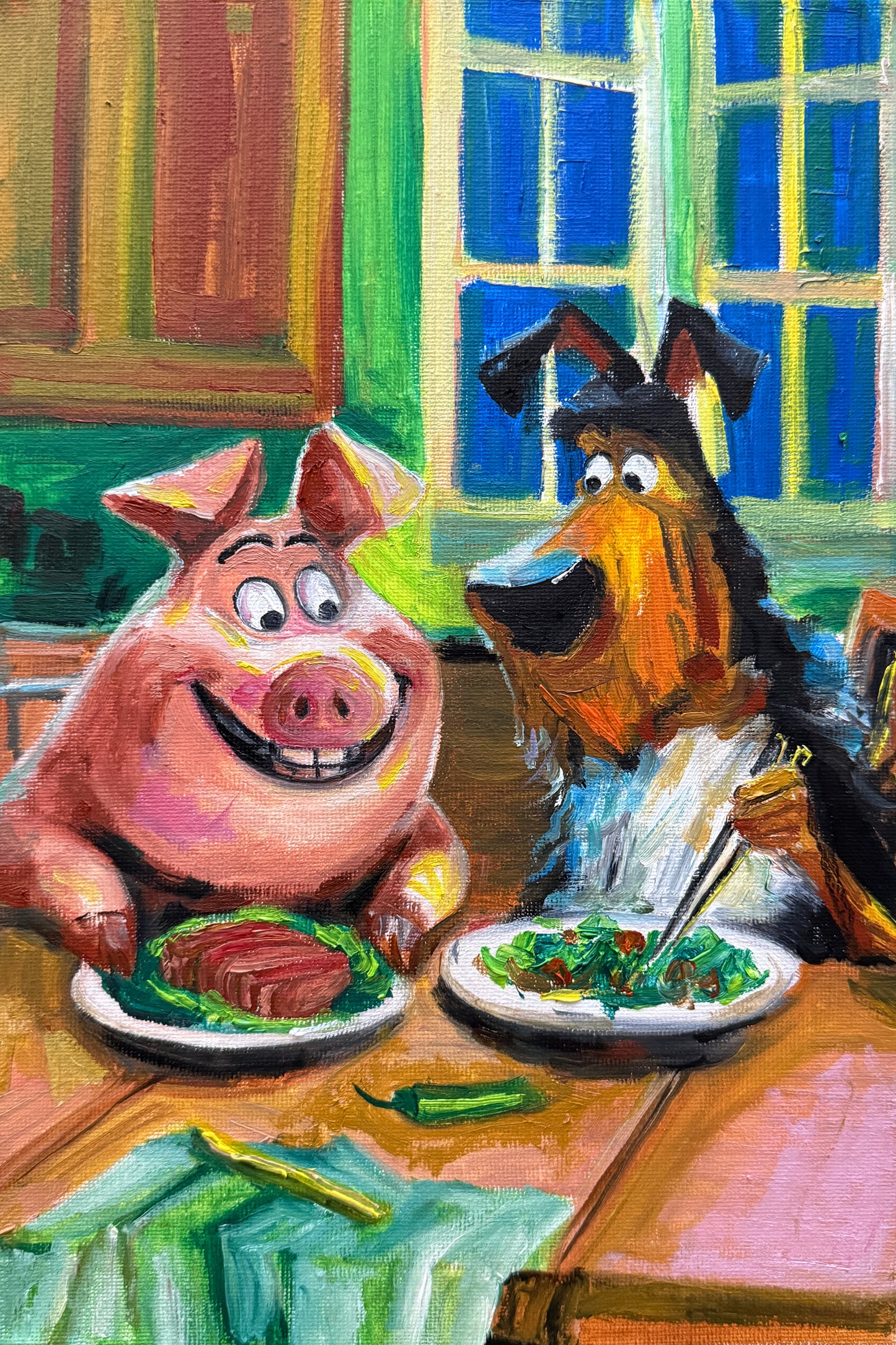 Plastic friendship Print