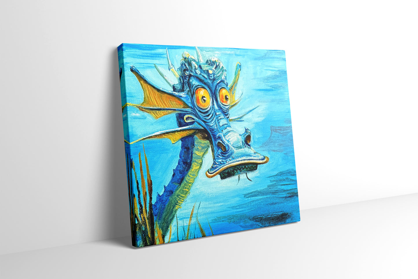 Dragon Palace  20cm*20cm  oil painting
