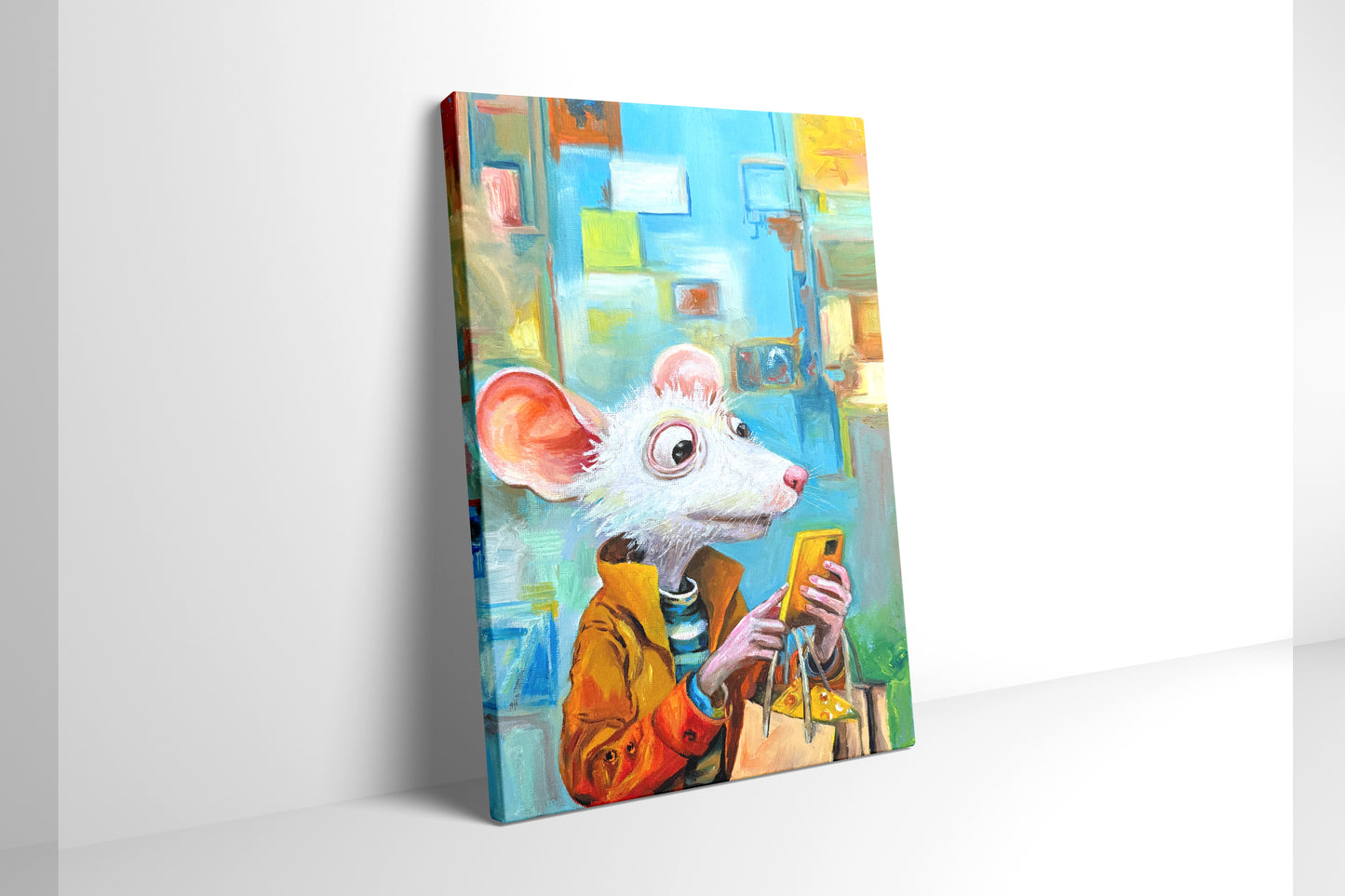 Actuary，20cm*30cm  Oil Painting