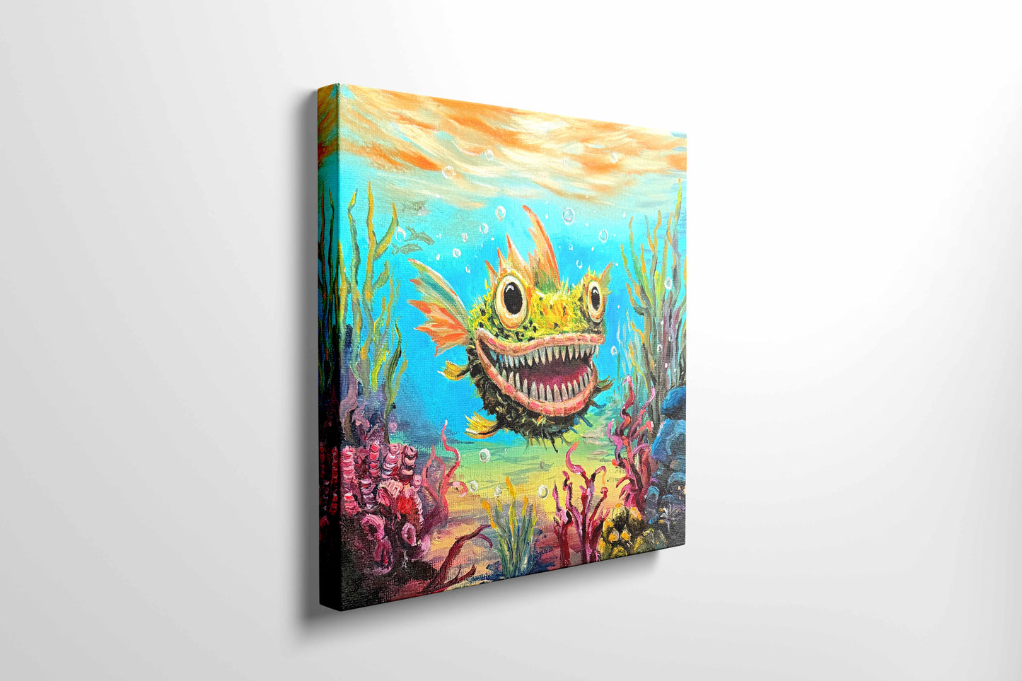 Smile  20cm*20cm  Oil Painting