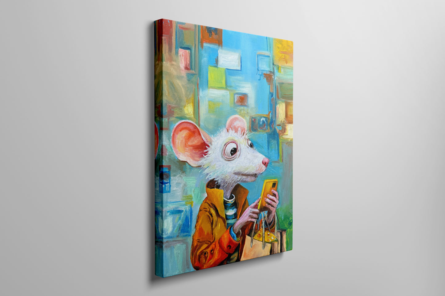 Actuary，20cm*30cm  Oil Painting