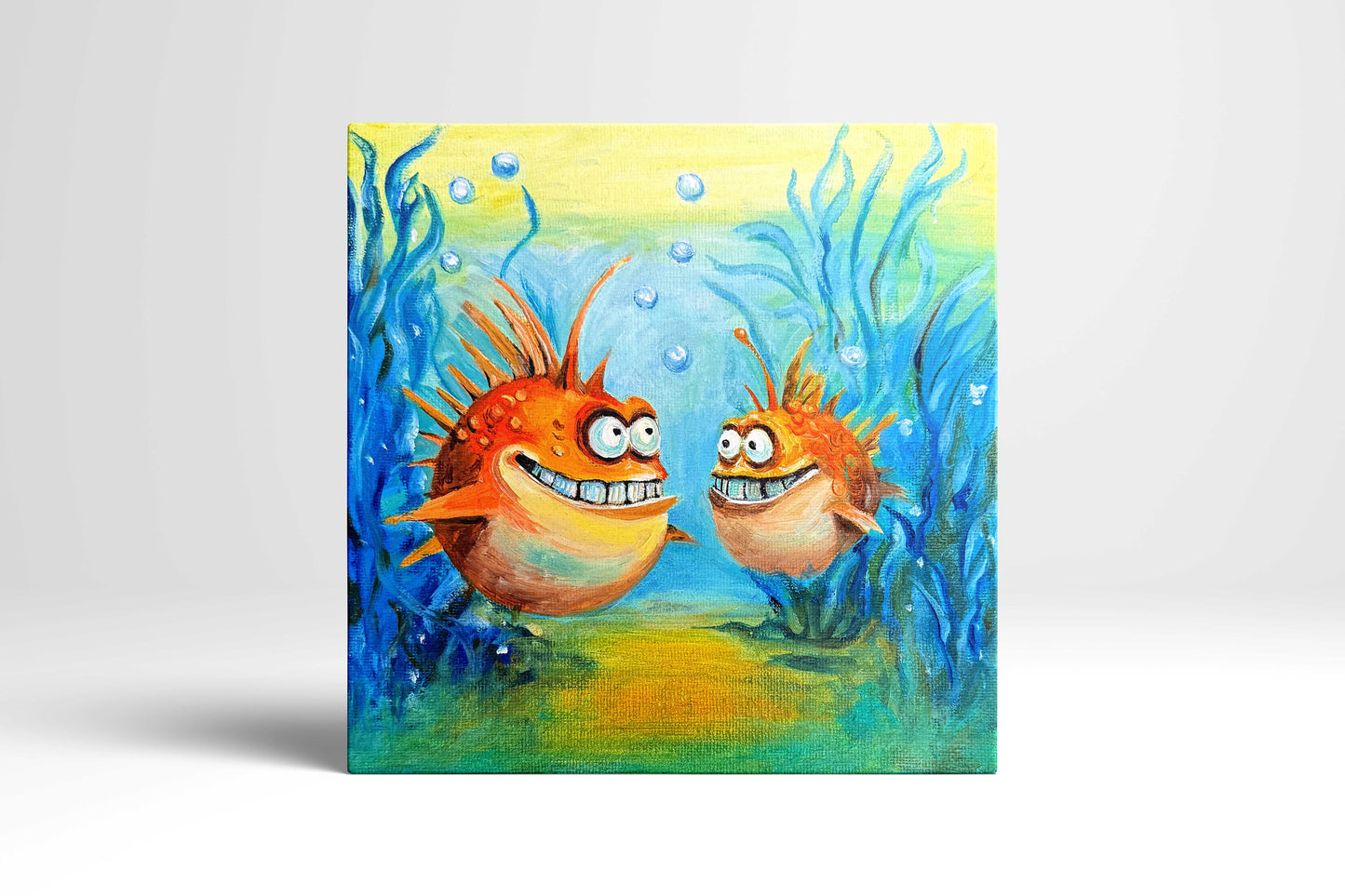 Rumor  20cm*20cm  Oil Painting