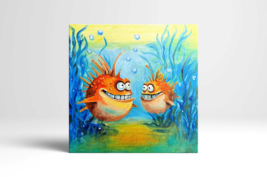 Rumor  20cm*20cm  Oil Painting