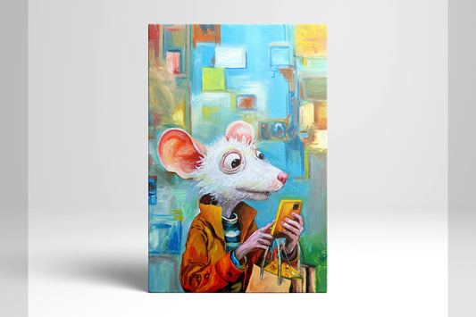 Actuary，20cm*30cm  Oil Painting