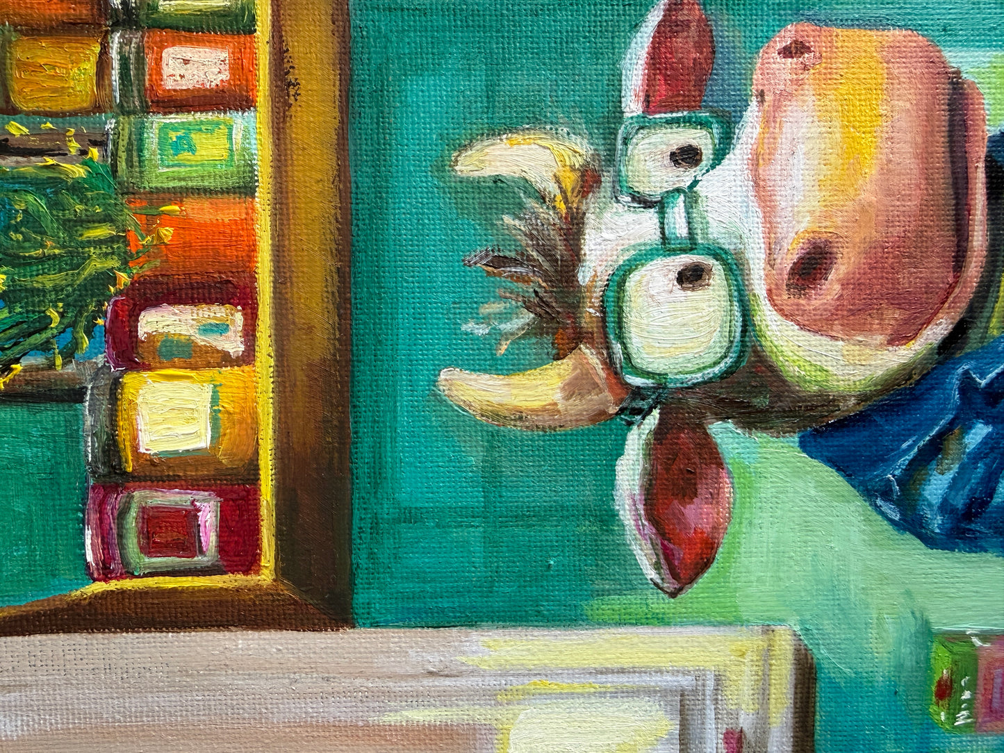 Exquisite cow  20cm*30cm  Oil Painting