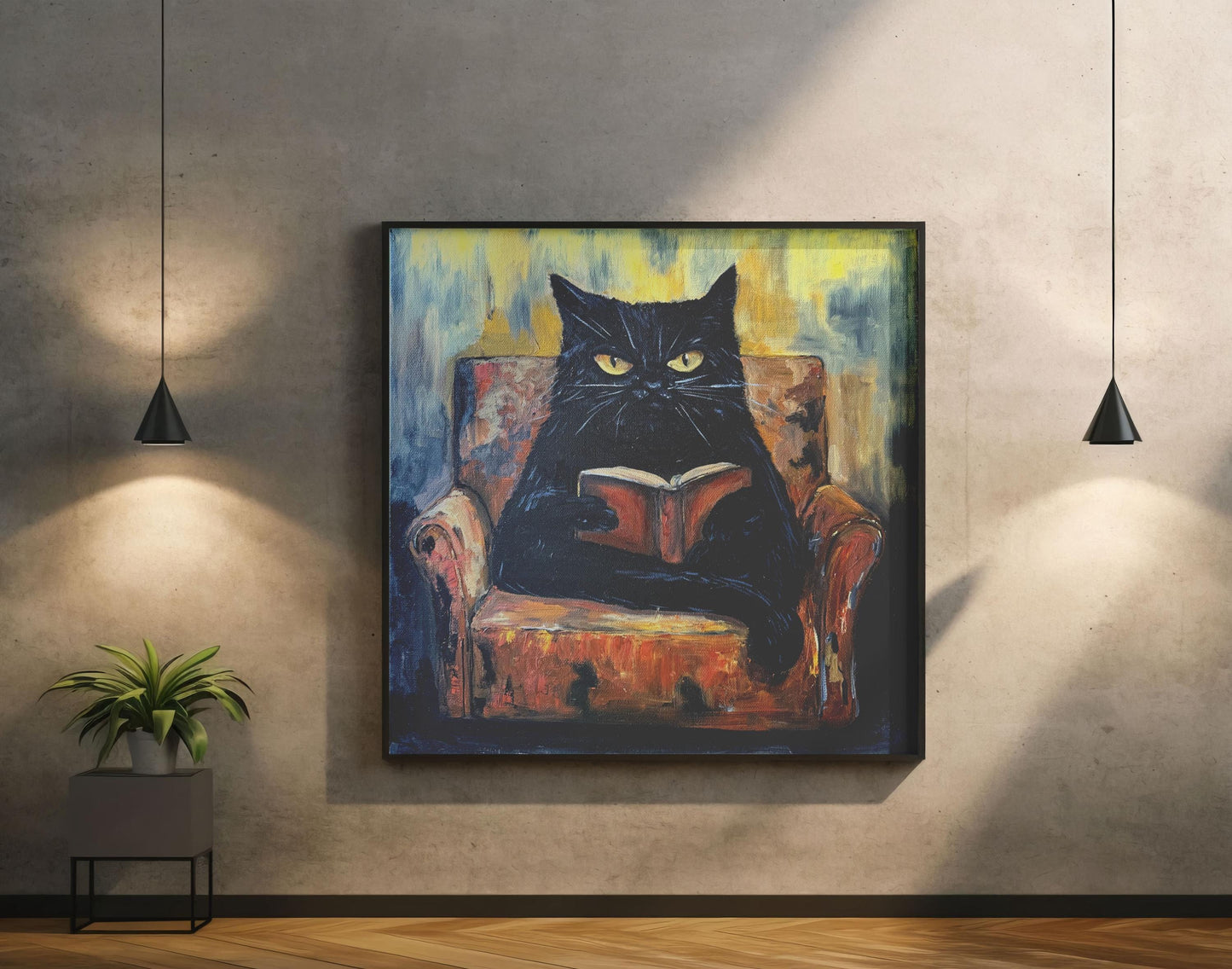 Black Cat 40cm*40cm Original