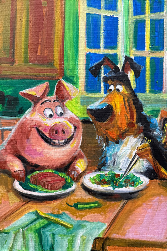 Plastic friendship Print
