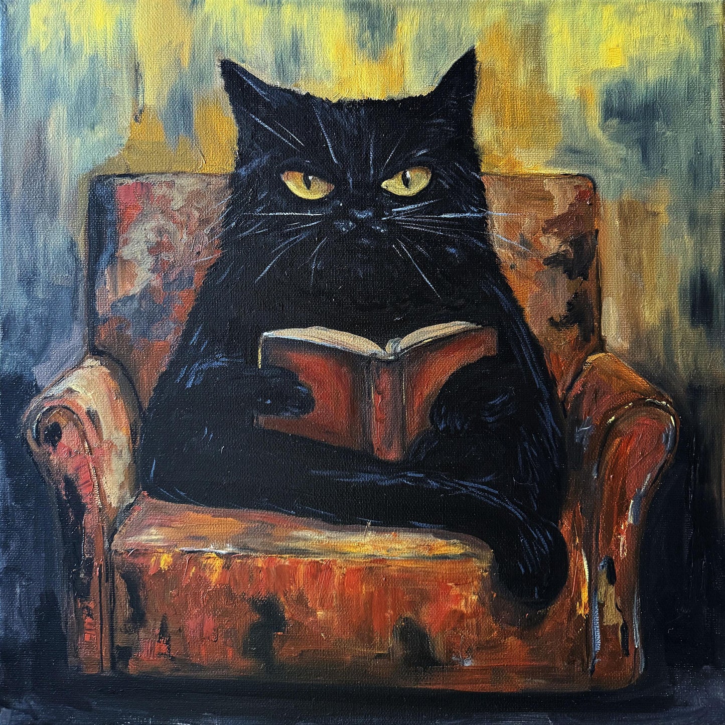 Black Cat 40cm*40cm Original
